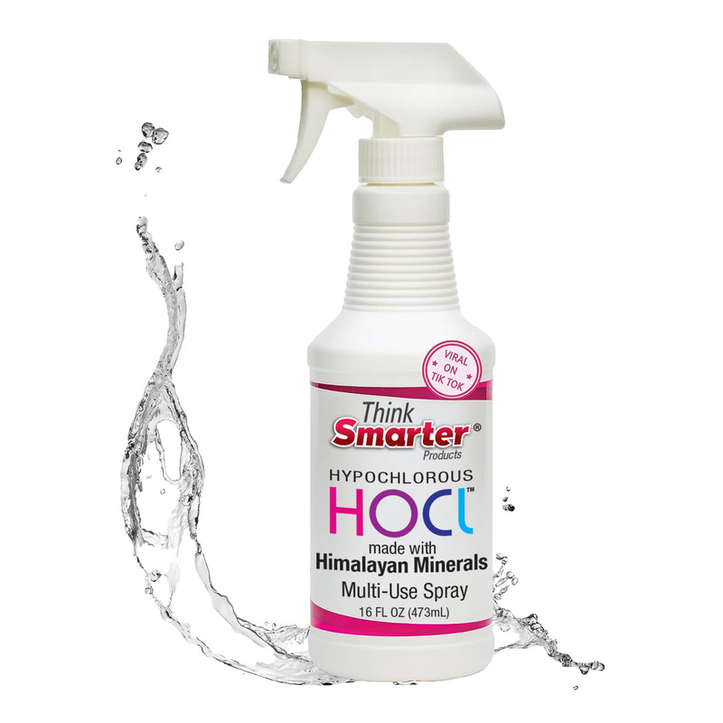HOCL All-Purpose Cleaner with Hypochlorous Acid, All-Natural Surface Cleaner, & Skin Hydrator 16fl oz Clear Spray 16 Fl Oz (Pack of 1)