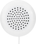 ASHATA Portable Pillow Speaker, Mini Stereo Speaker with 3.5mm Aux Plug for MP3 Phone, CD Player, etc (White)