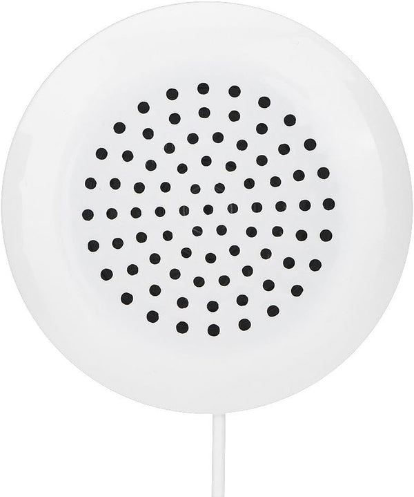 ASHATA Portable Pillow Speaker, Mini Stereo Speaker with 3.5mm Aux Plug for MP3 Phone, CD Player, etc (White)
