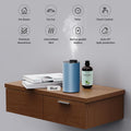 Waterless Essential Oil Diffuser Starter Kit - No Water Needed, Battery Operated Scent Diffuser Included 120ml Essential Oil, Portable Mini