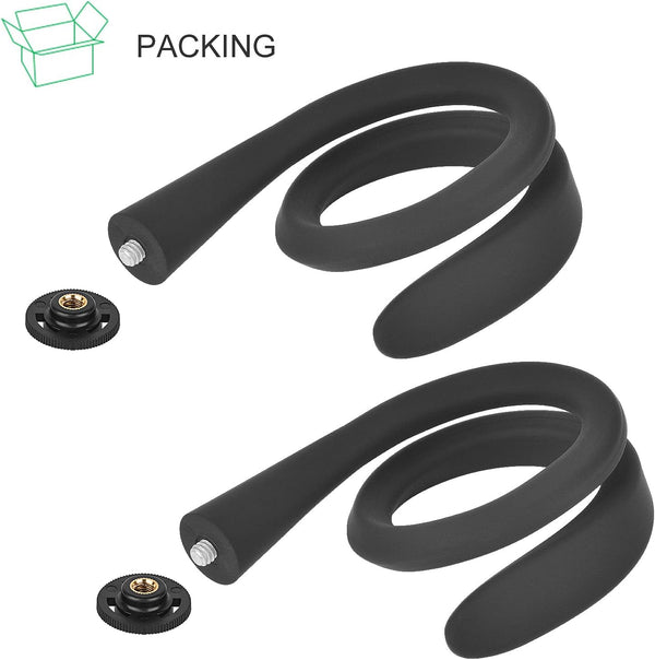 ALERTCAM 2Pack Flexible Twist Mount for Blink XT, Blink XT2, Blink Mini, Blink Outdoor 4 (4th Gen) / (3rd Gen) Home Security Camera System - Black