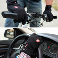 Winter Gloves Touch Screen Warm Gloves Cold Weather Windproof Cycling Driving Riding Bike Telefingers Thermal Gloves Non-Slip Silicone Gel