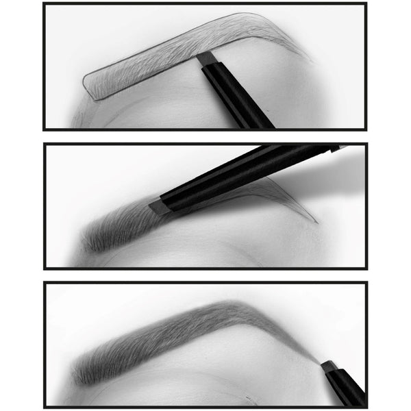 L'Oreal Paris Brow Stylist Shape & Fill Mechanical Eye Brow Makeup Pencil, Brunette, 0.008 Oz.