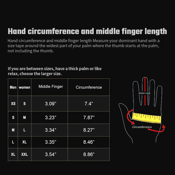 FanVince Winter Gloves Touch Screen Water Resistant Windproof Thermal for Running Cycling Driving Hiking for Men Women Medium (Men) -- Large