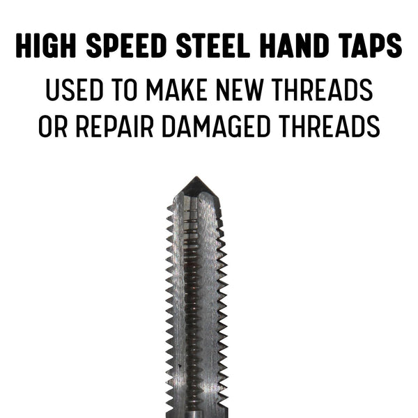 Drill America - T/A54469 1/4"-28 High Speed Steel Taper Tap, T/A Series
