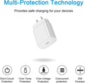 Type C Charger Fast Charging, Samsung 25W USB C Fast Wall Charger Block White