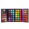 72 Colors Ultra Secret Eyeshadow Palette, 4 In1 Color Board Matte Shimmer Glitter Nude Natural All in One Makeup Palette Blendable Pigmented Make