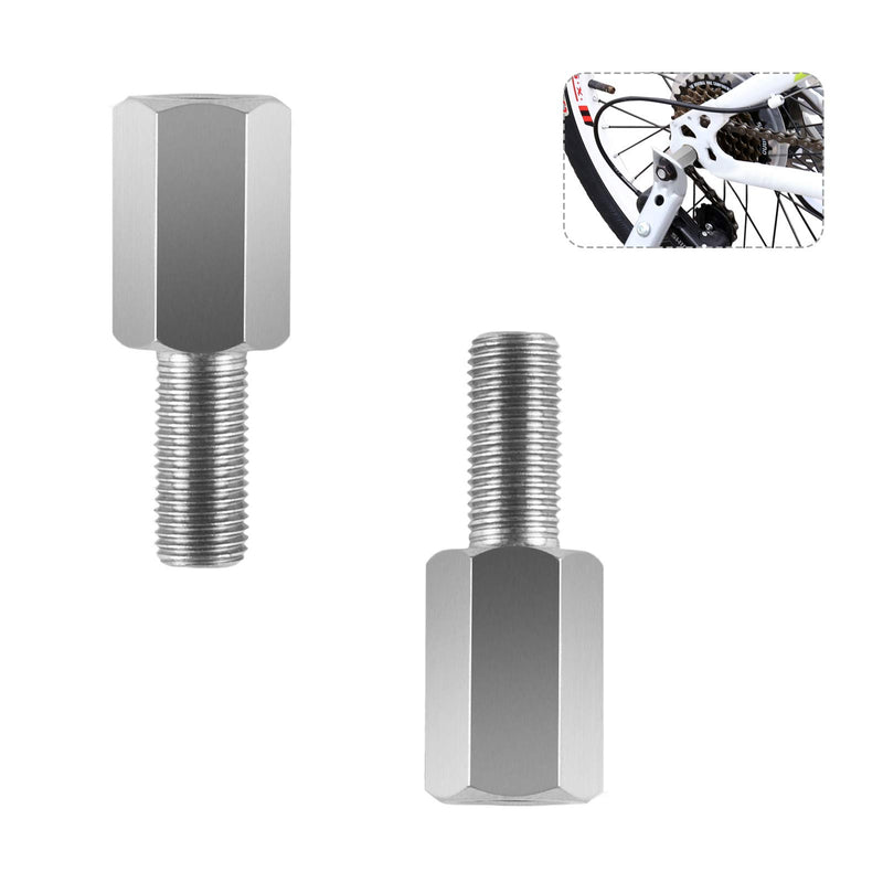 Axle Extenders for Training Wheels - These Bike Axle Extension Bolts are Suitable for The Extension of The Rear Axle of Bicycly No Anti-rotation