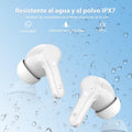 Wireless Earbuds, Bluetooth 5.4 Headphones Hifi Stereo, Bluetooth Earbuds with ENC Noise Cancelling Mic, IP7 Waterproof in Ear Earphones, 48H, LED