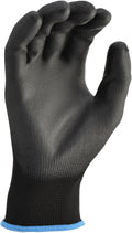 G & F Work Gloves for Men, Lightweight Grip, Polyurethane Coated, Touchscreen Compatible, Flexible & Breathable, Durable Construction, Ideal for