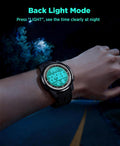 Beeasy Digital Watch Waterproof with Stopwatch Alarm Countdown Dual Time, Ultra-Thin Super Wide-Angle Display Digital Wrist Watches for Men Women