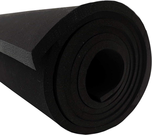 Dualplex Neoprene Sponge Foam Rubber Sheet 15x60 Inches x 1/2" Thick, Perfect Cosplay Roll Padding, DIY Project Sheet - Easy Cut Non-Adhesive