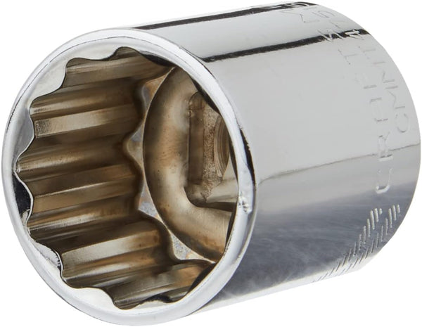 CRAFTSMAN Shallow Socket, SAE, 1/2-Inch Drive, 1-1/16-Inch, 12-Point (CMMT47515) 1-1/16"