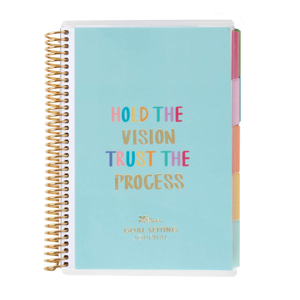 Erin Condren Coiled A5 Planner - Goal Setting, Featuring Goal-Setting Tips and Advice, Goal-Tracking Spreads, To-Do Lists for Action Steps, and