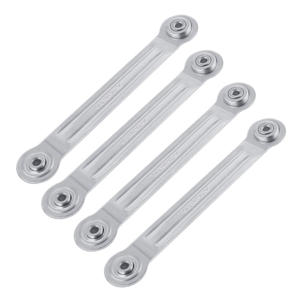 Glider Bearing Arm Bracket Replacement Hardware Rocker Parts - 7 Inch Length - 5-1/2 Inch Between Mounting Holes - 4-Pack 4 5-1/2"
