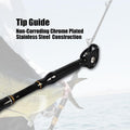 Fiblink 1-Piece Saltwater Offshore Trolling Rod 6-Feet Big Game Rod Conventional Boat Fishing Pole 6' - 1pc - 50-80lbs Straight