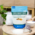 Gentleman'S Bath Salt 32 Ounces Epsom Salt with Natural Cedarwood, Frankincense, Eucalyptus and Peppermint Essential Oils plus Vitamin C in BPA