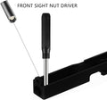 HEKAGURA Tools Kit for Glock, Front Sight Remove Pin Punch Magazine Disassembly Tools for Glock 17 19 19x 26 27 43 43x Accessories Black