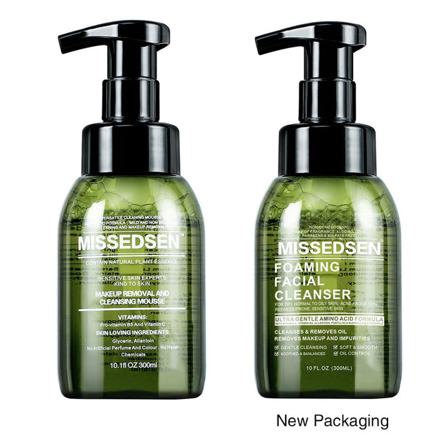 Hydrating Foam Cleanser | Makeup Remover & Gentle Face Wash for Normal to Dry, S