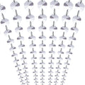 WAZHRMGHG 99FT Clear Acrylic Crystal Garland Strands Hanging Chandelier Bead Chain Ornament String Decorations for Manzanita Centerpiece Christmas