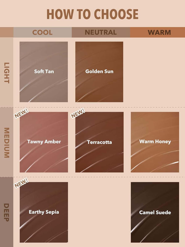 SHEGLAM Sun Sculpt Liquid Contour Stick Long Lasting Cream Bronzer Makeup-Warm Honey