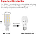 T5 T10 Wedge Base 921 912 12V LED Light Bulbs, 4W T10 LED Bulbs, Warm White 2700-3000K for RV Camper Travel Tailer Boat Marine Lights and Outdoor