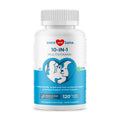 Multivitamin for Dogs 120 Tablets - Glucosamine, Fish Oil & CoQ10 | With Glucosamine, Chondroitin, Fish Oil & CoQ10. Supports joint, skin, heart,