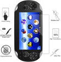Screen Protector Compatible with PS Vita 1000 (Pack of 2), Premium HD Clear 9H Tempered Glass Screen Protective Film High Clarity Touch Accuracy