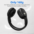 Rechargeable and Portable Personal FM Radio Headphones with Best Reception, Wireless Headset Radio Ear Muffs for Jogging, Mowing, Cycling, Meeting