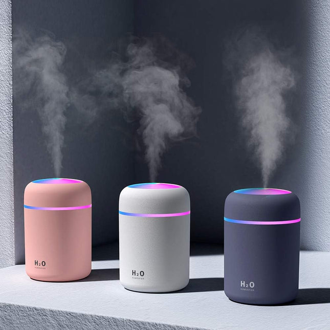 Colorful Cool Mini Humidifier, Essential Oil Diffuser, Aroma Essential USB Perso