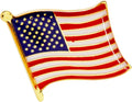 American Flag Lapel Pins for National Day, 4th of July, Veterans, Memorial Day, Political Events, Patriotic, USA Flag Pins for Suits, Backpacks &