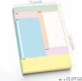 Week Planner Time Tracker to Do List Notepad Goal Setting Busy Life Checklist Time Management Organizer Work Life Balance 7" X 11" Premium 100Gsm