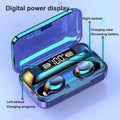 Wireless Earphones, Wireless Earbuds, Hifi Stereo, Bluetooth 5.3 Touch Control Noise Rduction Headphones, Mini Eear Buds Mic In-Ear Headphones
