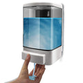 Soap Dispenser Wall Mount, 33.8oz/1000ml Commercial Manual Soap Dispenser Wall Mounted for Bathroom Kitchen Hotel, Liquid Containers Shampoo