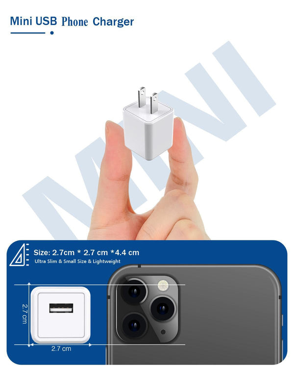 iPhone Charger,Long 6FT iPhone Charger 2Pack i Phone Cord 6feet USB to Lightning Cable Quick Fast Charging Data Sync Cord USB Wall Charge Block