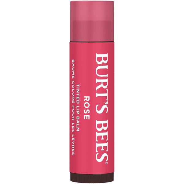 Burt's Bees Lip Tint Balm with Long Lasting 2 in 1 Duo Tinted Balm Formula, Color Infused with Deeply Hydrating Shea Butter for a Natural Looking