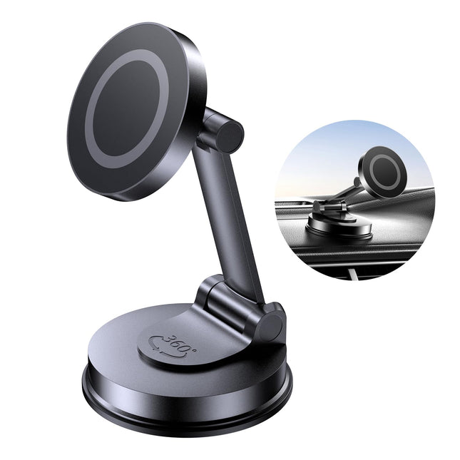 For Magsafe Car Mount, Car Phone Holder for Dashboard, 360Â° Rotatable Magnetic Phone Holder for Cars, Strong Adhesive, 