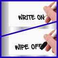 Flexible Magnets Fine tip Dry Erase Black Markers with Magnetic Cap and Eraser, Perfect for Dry Erase Boards and Whiteboards Pack of 5