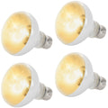 CALPALMY (4-Pack 100W Reptile Heat Lamp Bulbs - UVA Daylight Basking Light Bulbs for Reptiles, Turtles, Lizard, Bearded Dragon and Amphibians -
