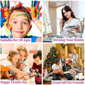 Eiazuiks Paint by Number for Adults. Christmas Paint by Numbers for Adults Beginner Drawing Paintwork with 3 Paintbrushes Paint Canvas Oil