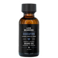 Live Bearded® Beard Oil, Executive, Cedar, Vanilla, 1 fl oz Leather, Vanilla, Cedar