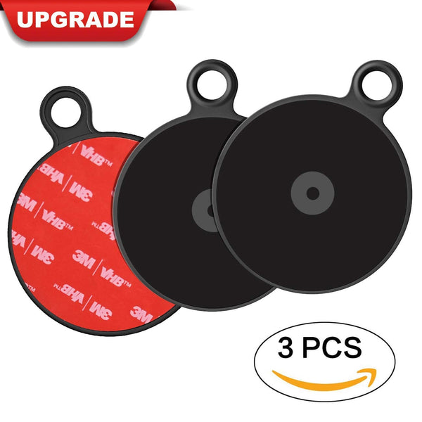 Apps2Car Dashboard Pad Mounting Disk for Suction Cup Phone Mount & Tom Tom Garmin GPS Suction Mount Sat Nav Dash Cam Holder Stick on Universal