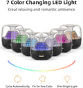 Personal Essential Oil Diffuser, 200Ml Ultrasonic Mist Fragrance Aroma Diffusers with 7 LED Color Ambient Light, Small Size for Aromatherapy,