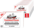 Fisherman'S Friend Cough Drops, Cough Suppressant and Sore Throat Lozenges, Original Extra Strong, 10Mg Menthol, 228 Drops (6 Packs of 38)