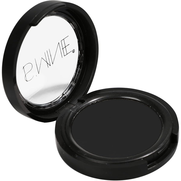 IS'MINE ISMINE Single Black Matte Eyeshadow Powder Palette High Pigment, Longwear, Intense Color Best Black Eyeshadow