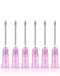 100Pcs 18Ga 1 Inch Needle Luer Lock Lab Accessories, Sterile Individual Package for Scientific Measuring, Refilling Inks 18G 1 inch (25MM)
