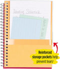 Five Star Spiral Notebook, 1 Subject, College Ruled Paper, 100 Sheets, Colored Small Note Book, Lined Paper, Home School Supplies for College