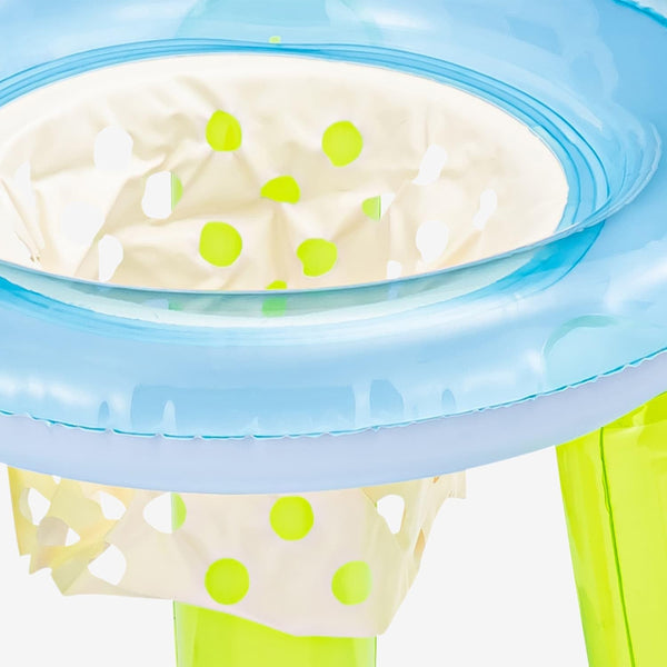 Funsicle 2ft Floating Basketball Set, Inflatable Sports Pool Game, Includes Inflatable Basketball & Hoop, Multicolor, Age 3 & up, Unisex