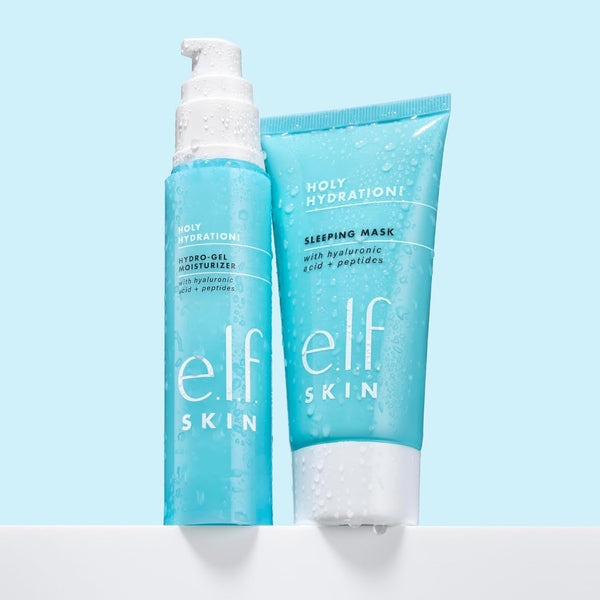 E.L.F. Holy Hydration! Sleep Mask, Ultra-Hydrating Dual-Use Face Mask, Replenishes & Nourishes Dry Skin for a Plumped up Complexion, 2.7 Fl Oz (80Ml)
