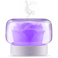 Essential Oil Diffuser Humidifier 2-in-1 Cool Mist Aromatherapy Diffuser with 7 Colors Night Lights Waterless Auto-Off Humidifier for Home Bedroom